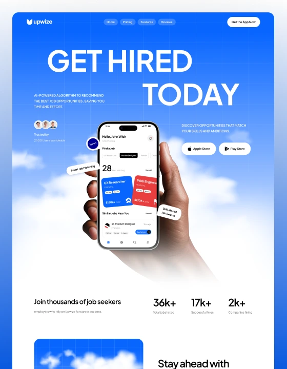 Upwize WB — web Flow™