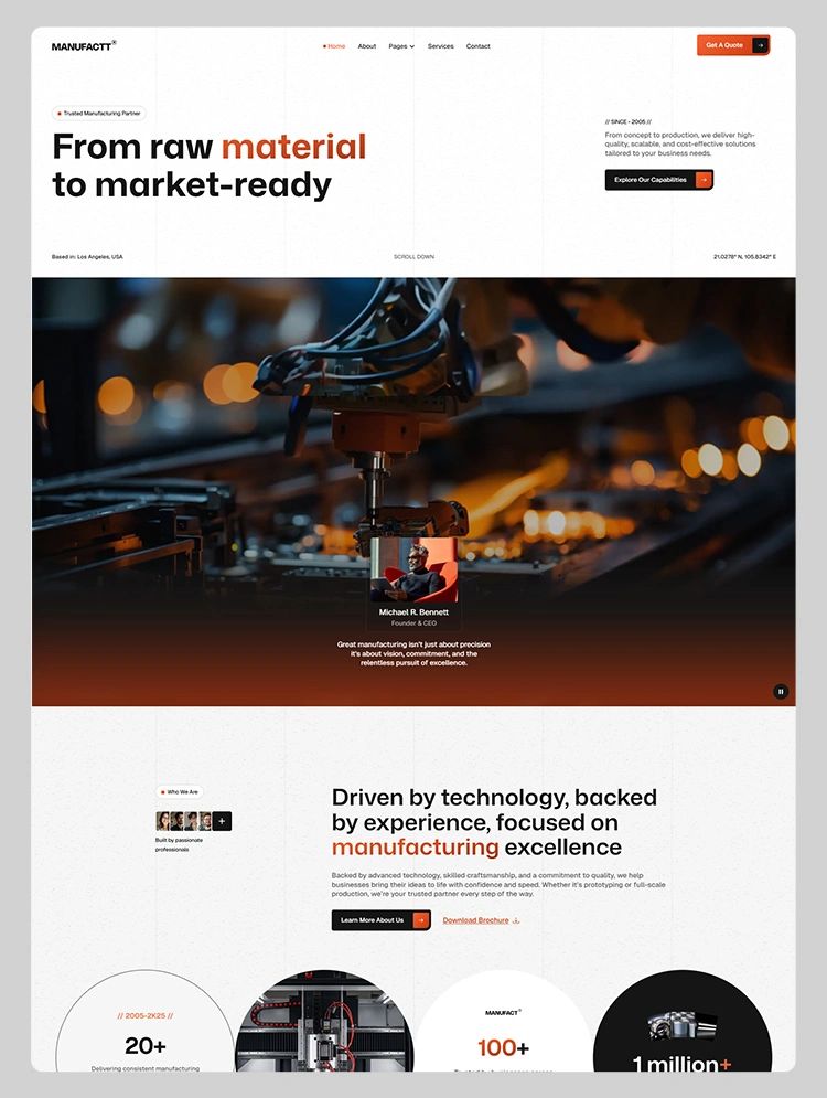 Manufactt — web Flow™