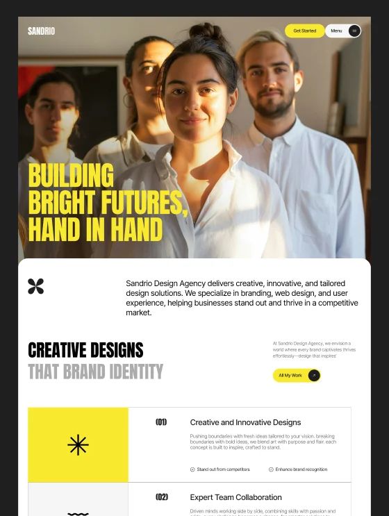 Sandrio — web Flow™
