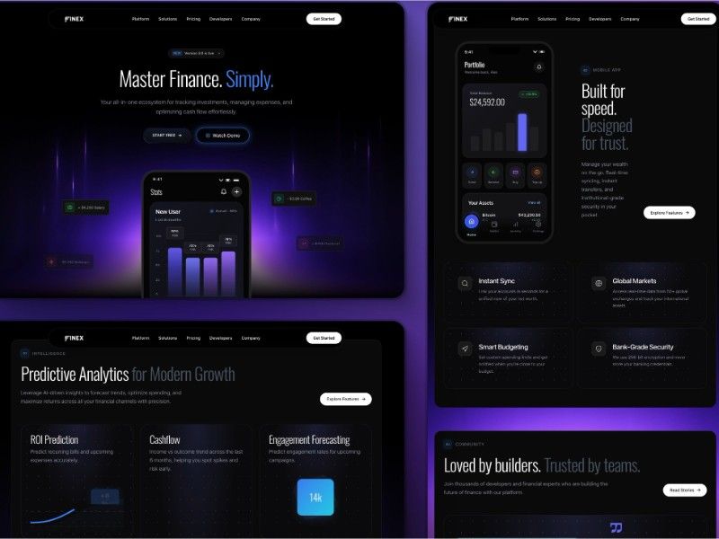 Finex FIN — web Flow™