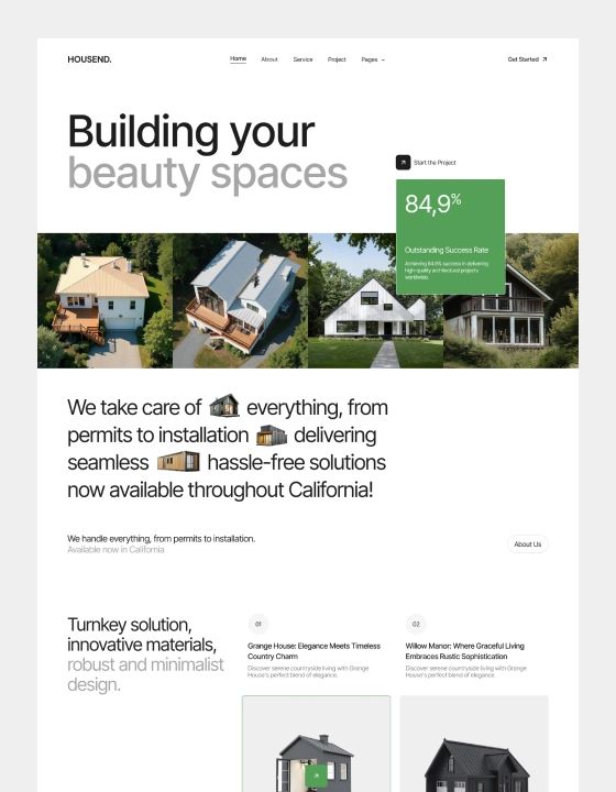 Housend — web Flow™
