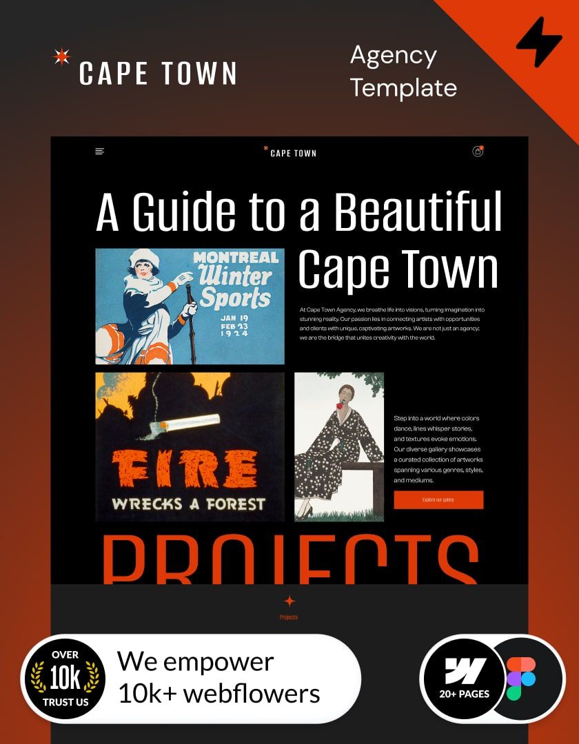 Cape Town — web Flow™
