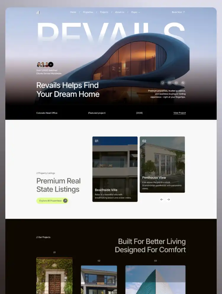 Revails — web Flow™