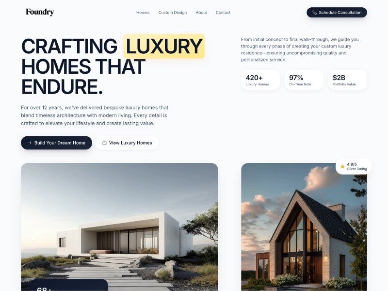 Home LUX — web Flow™