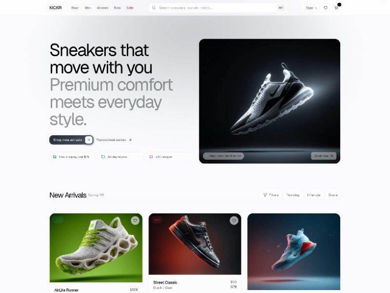 KICKR — web Flow™