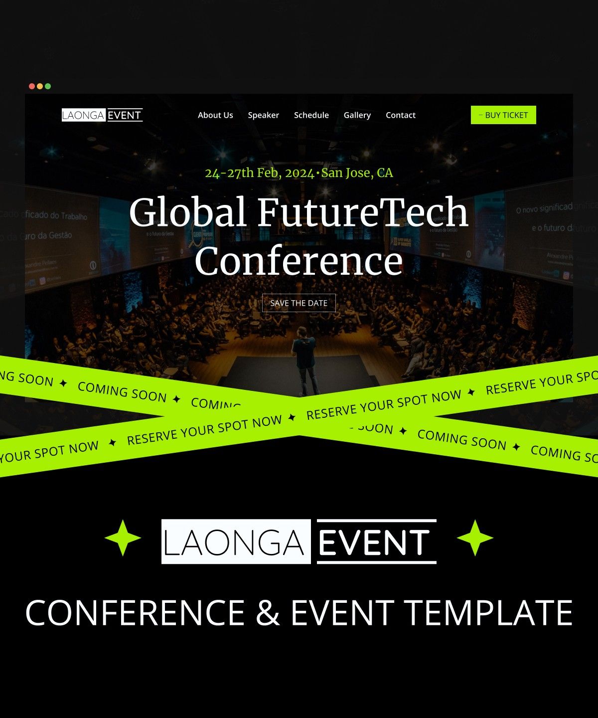 Laonga Event — web Flow™