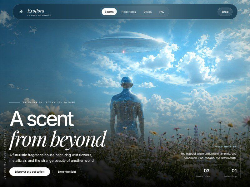 Exoflora — web Flow™