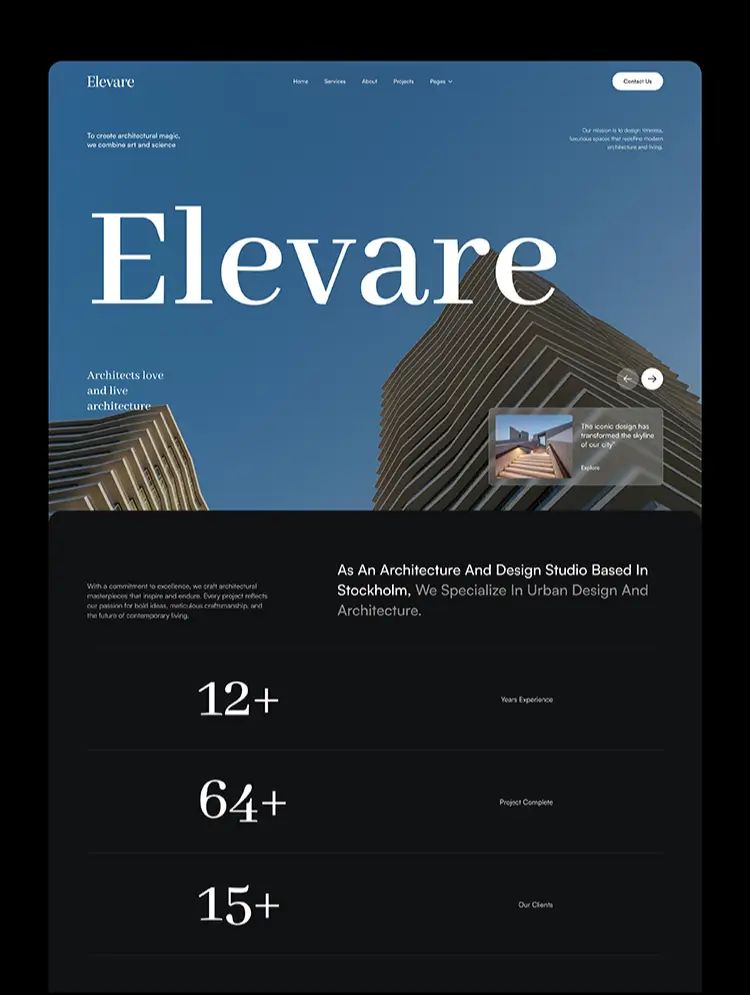 Elevare — web Flow™