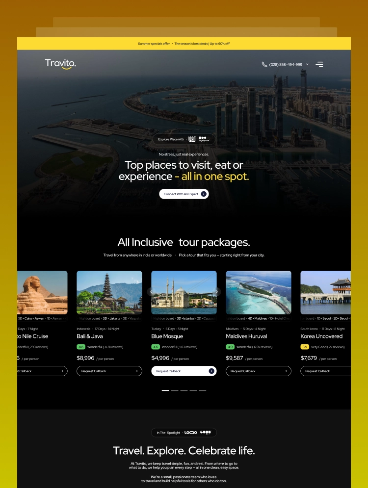 Travito — web Flow™