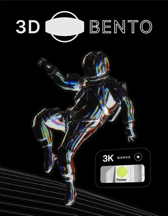3D BENTO — web Flow™