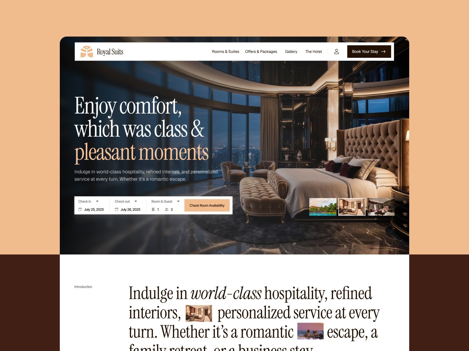 RoyalSuits — web Flow™