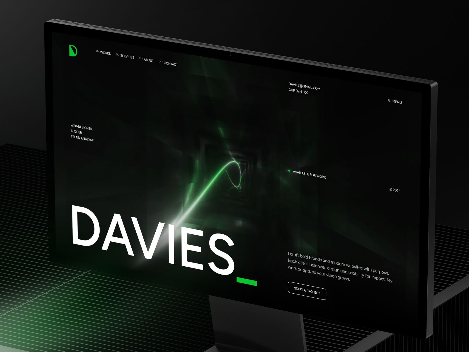 PortfolioDav — web Flow™