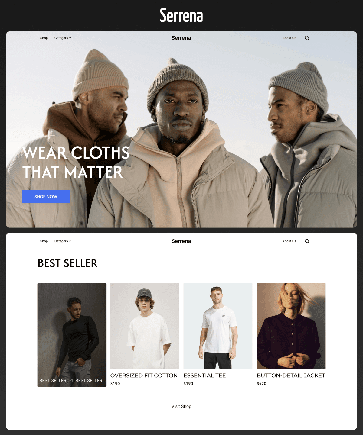 Serrena — web Flow™