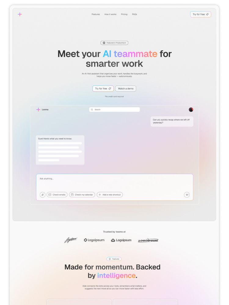 Looma — web Flow™