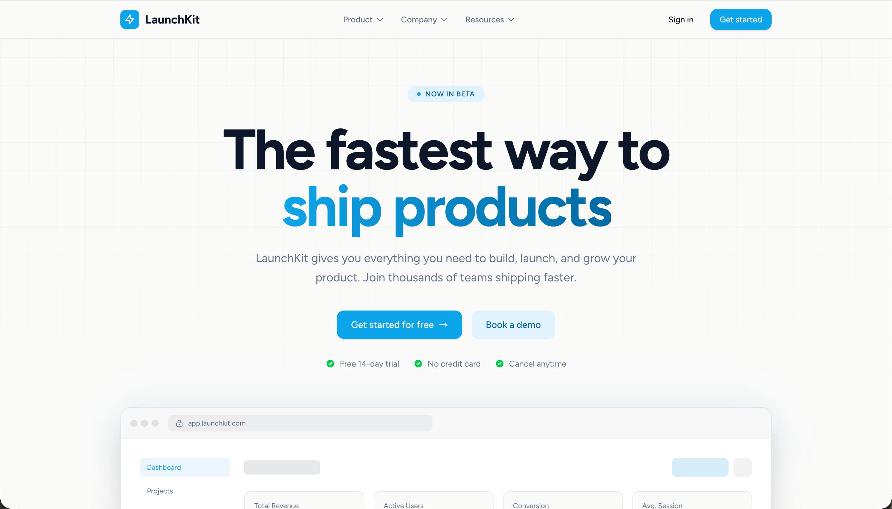 LaunchKit — web Flow™
