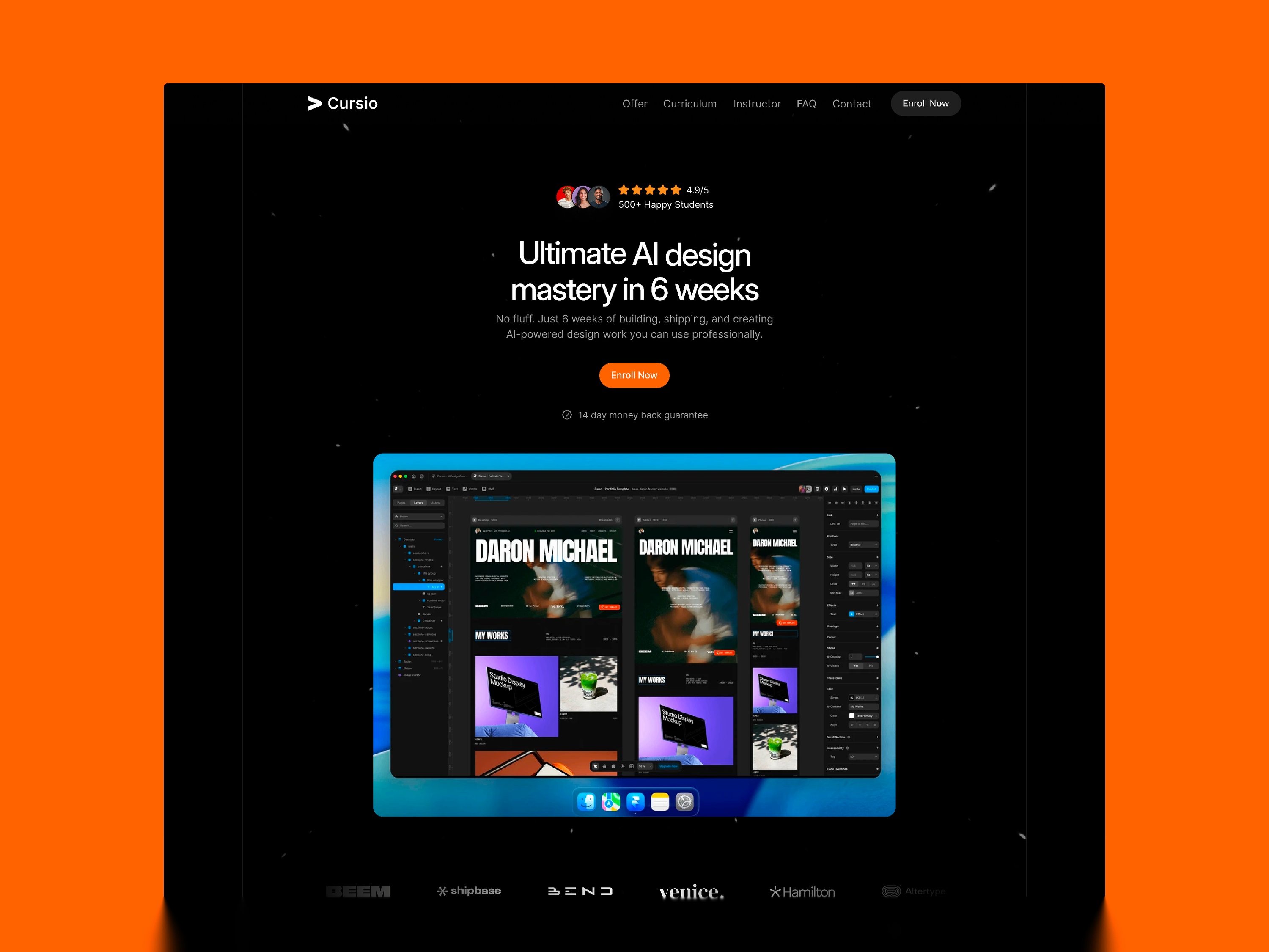 Cursio — web Flow™