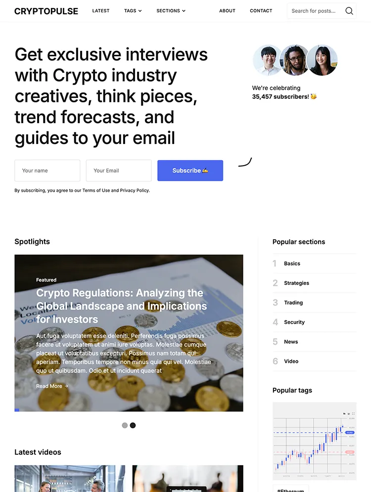 CryptoPulse — web Flow™