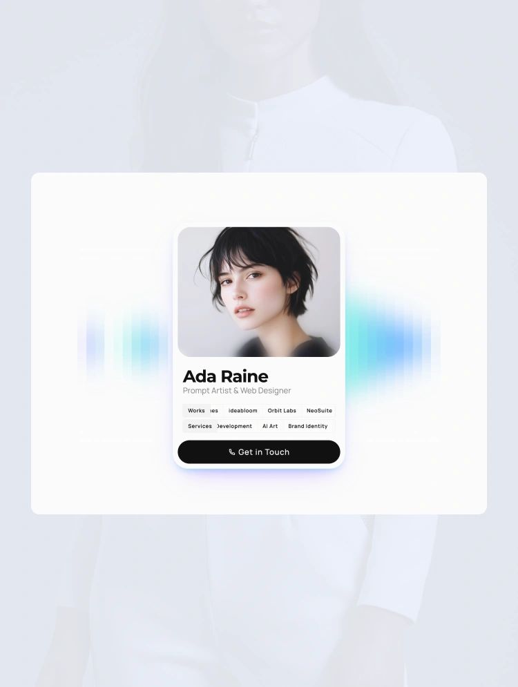 I'm Ada — web Flow™