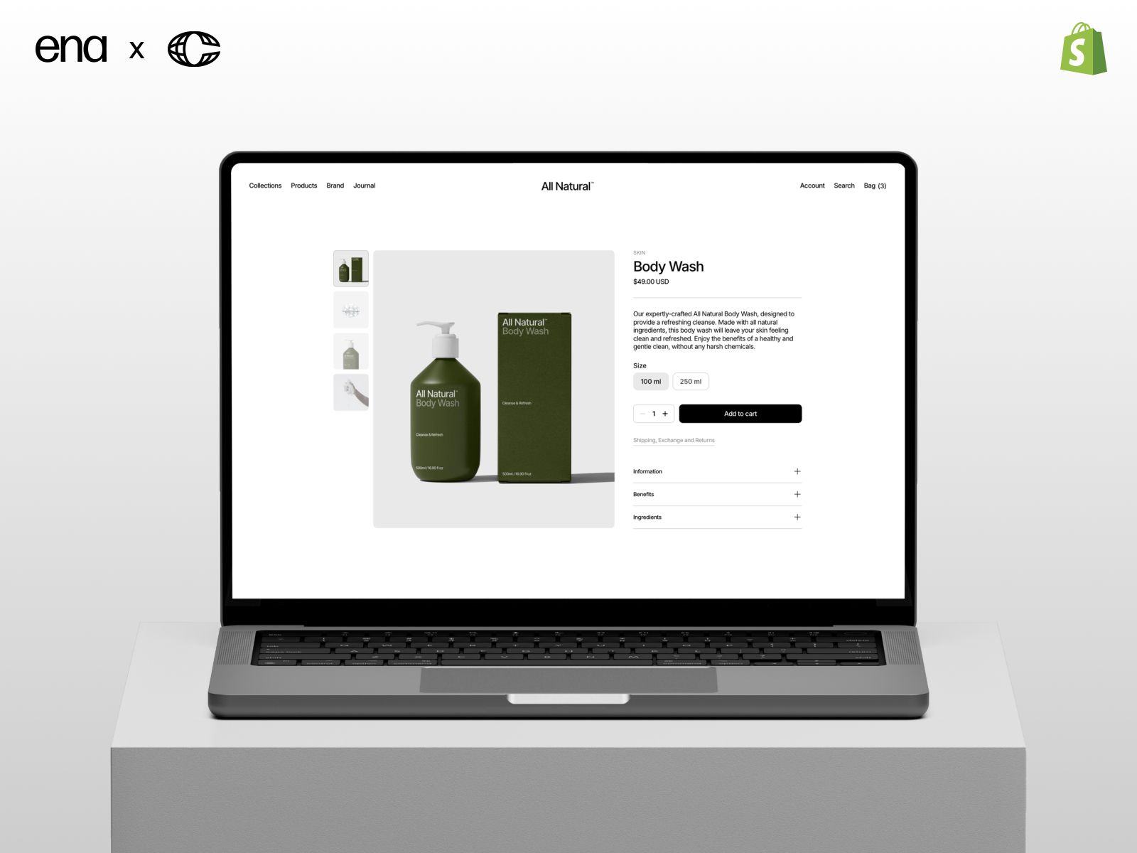 All Natural™ — web Flow™