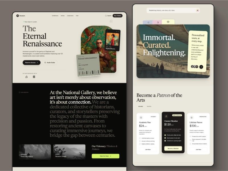 Museum — web Flow™
