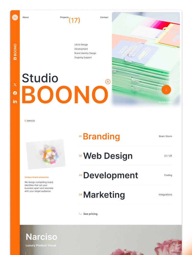 Boono — web Flow™