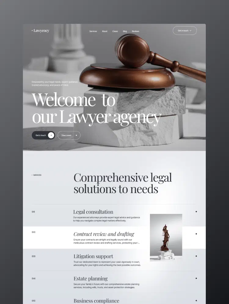 Advocate Bureau DB — web Flow™