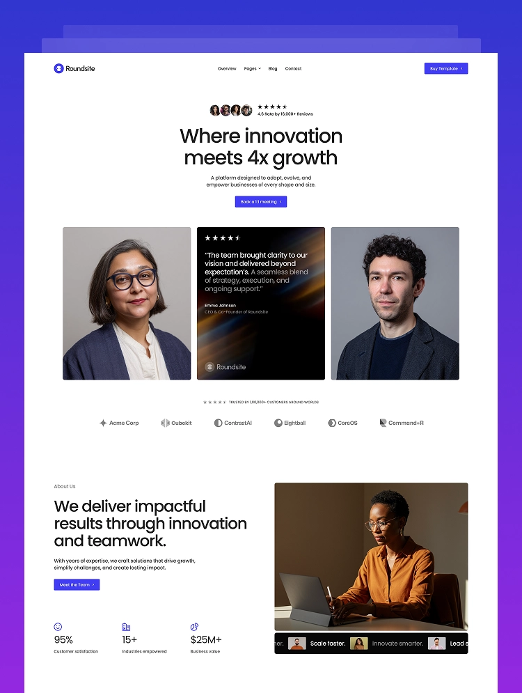 Roundsite — web Flow™