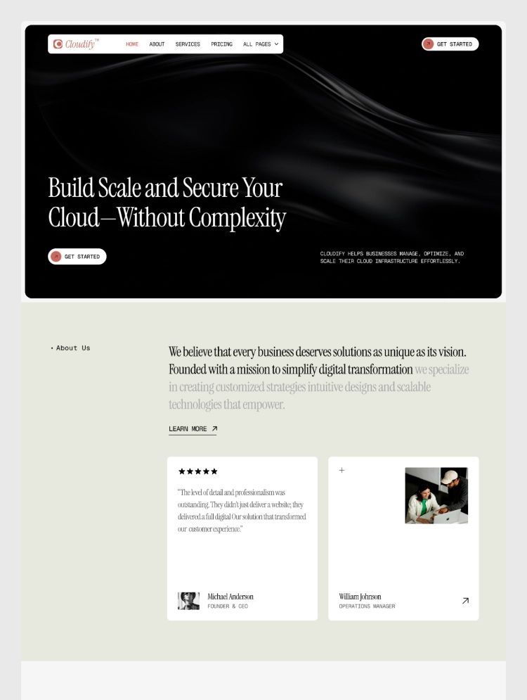Cloudify — web Flow™