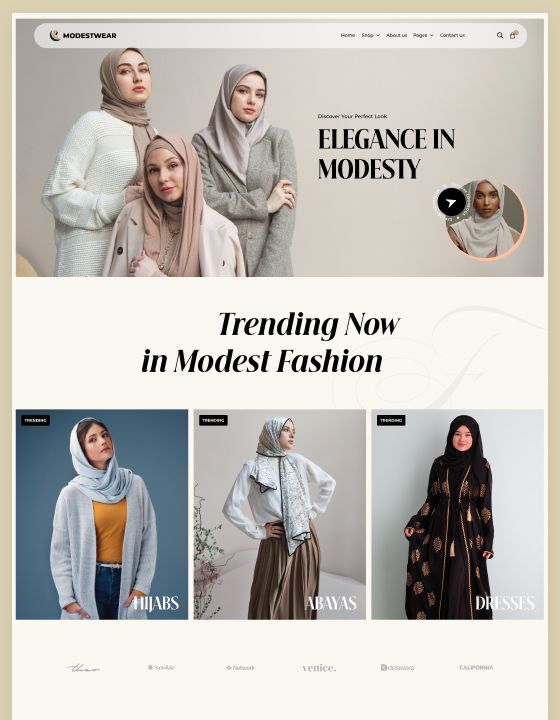 ModestWear — web Flow™