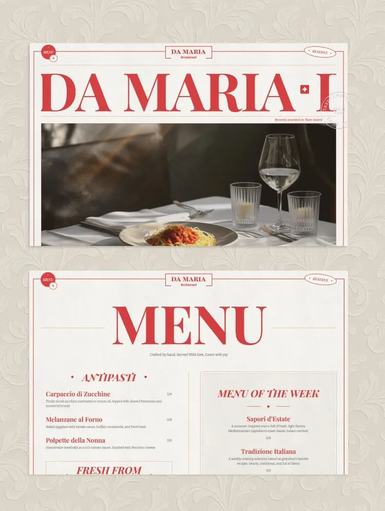 Da Maria — web Flow™