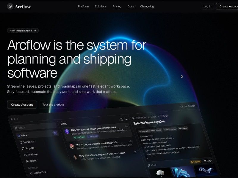 Arcflow — web Flow™