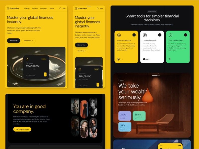FinanceFlow — web Flow™