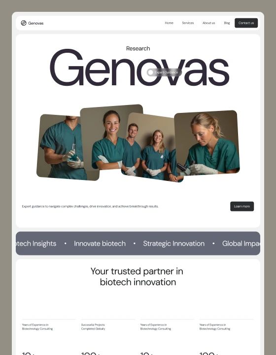 Genovas — web Flow™