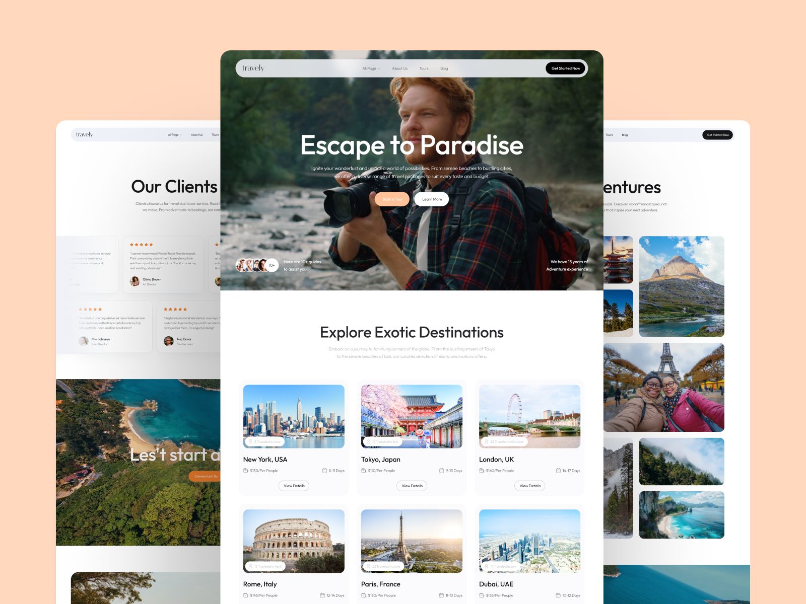 Travely — web Flow™