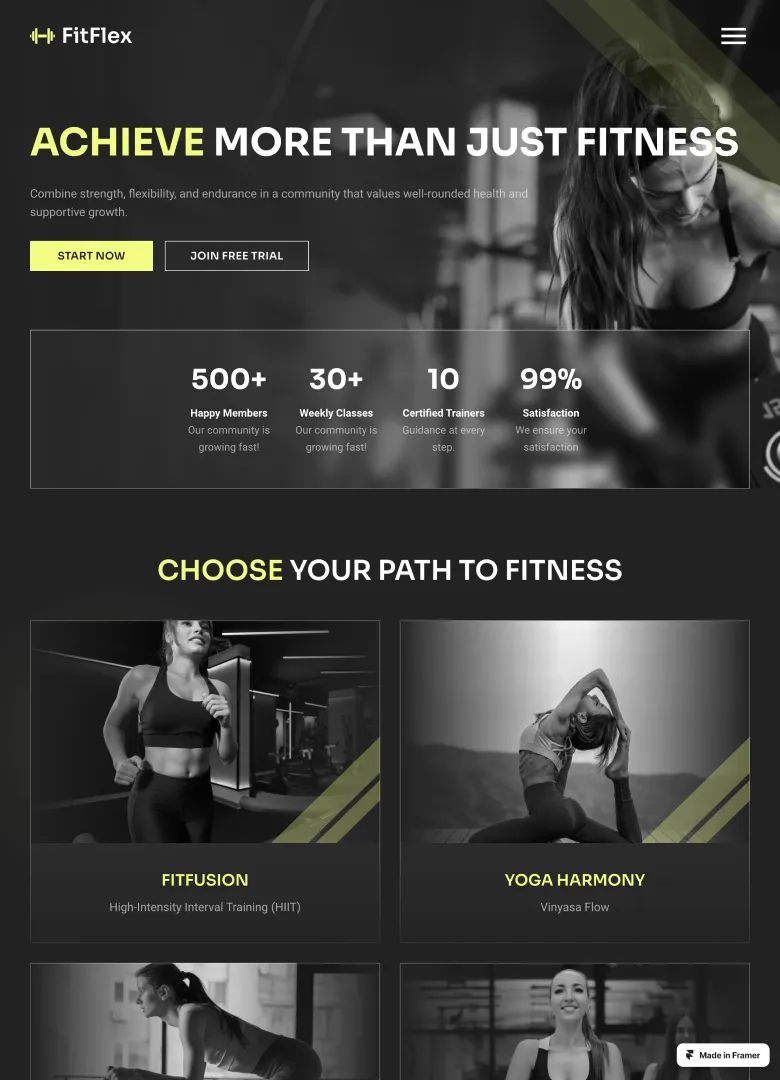 Fitflex — web Flow™