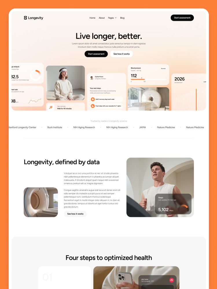 Longevity — web Flow™