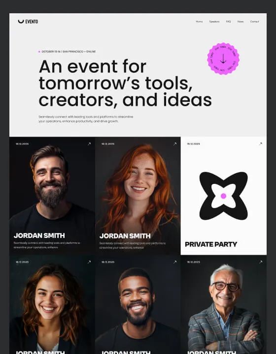 Evento X — web Flow™