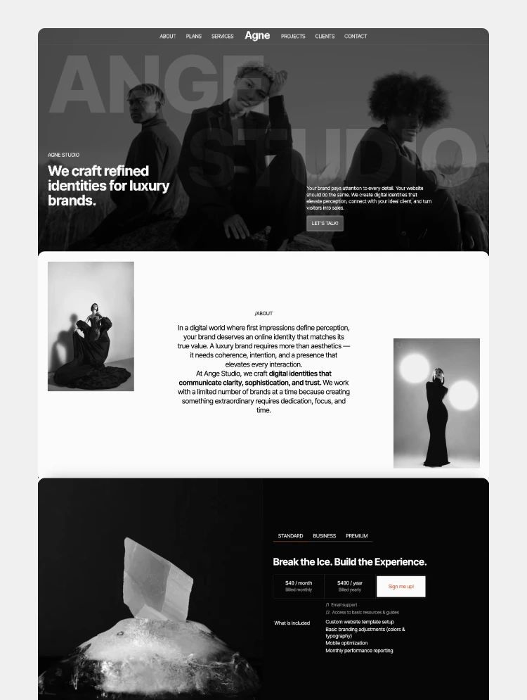 Angestudio — web Flow™