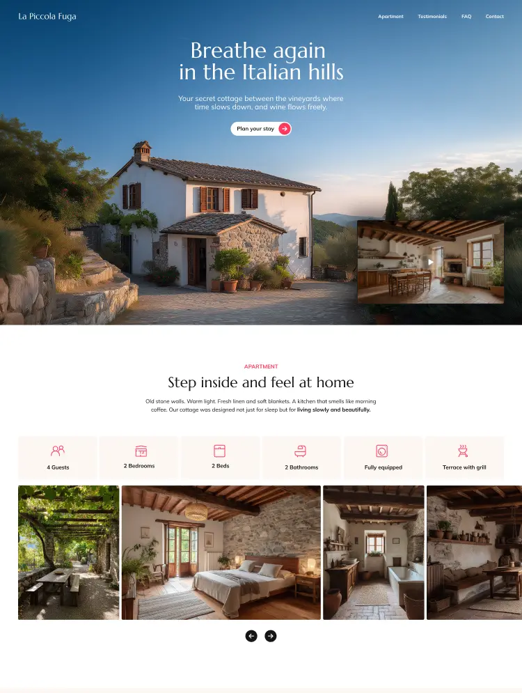 La Piccola Fuga — web Flow™