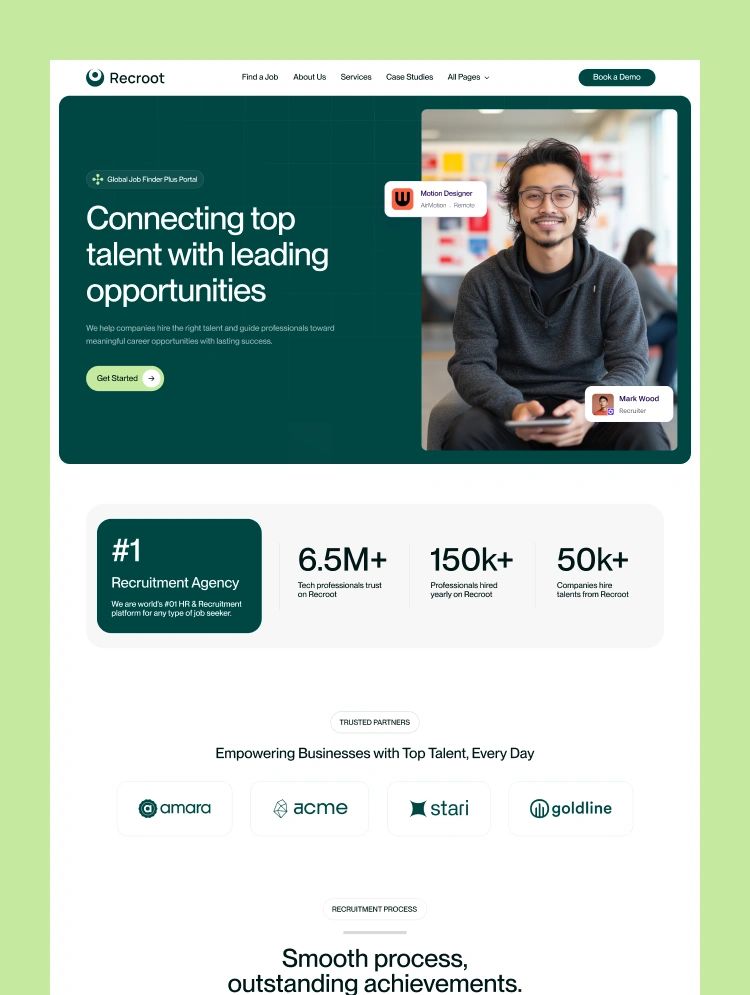 Recrot — web Flow™