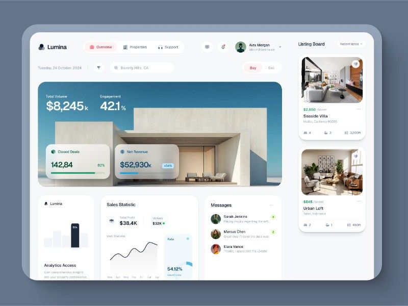 Lumina DSH — web Flow™