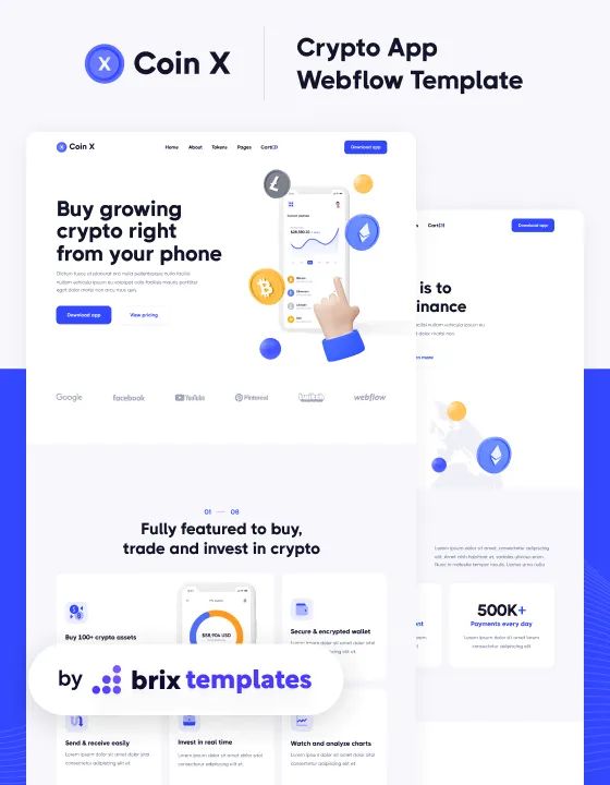 Coin X — web Flow™