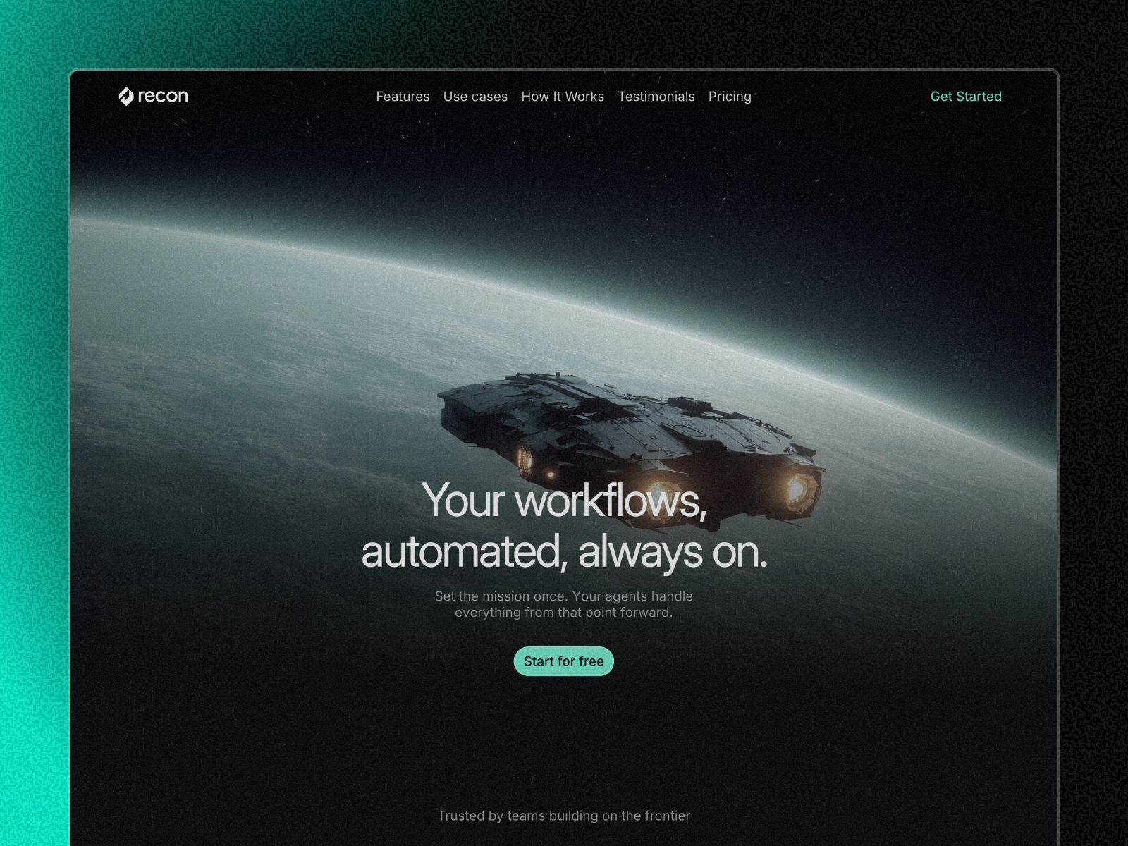 Recon — web Flow™
