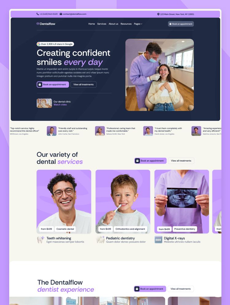 Dentalflow — web Flow™