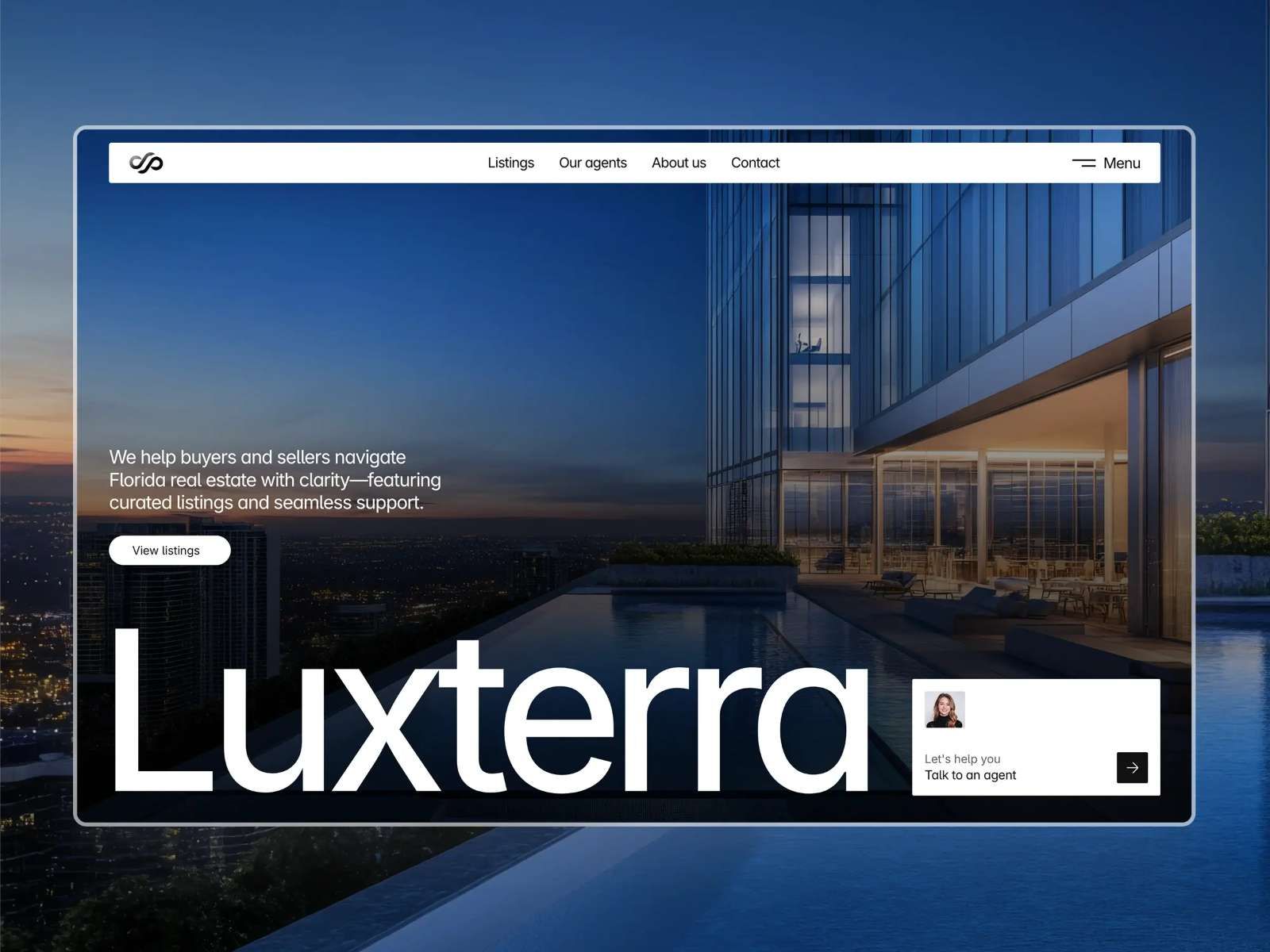 Luxterra — web Flow™
