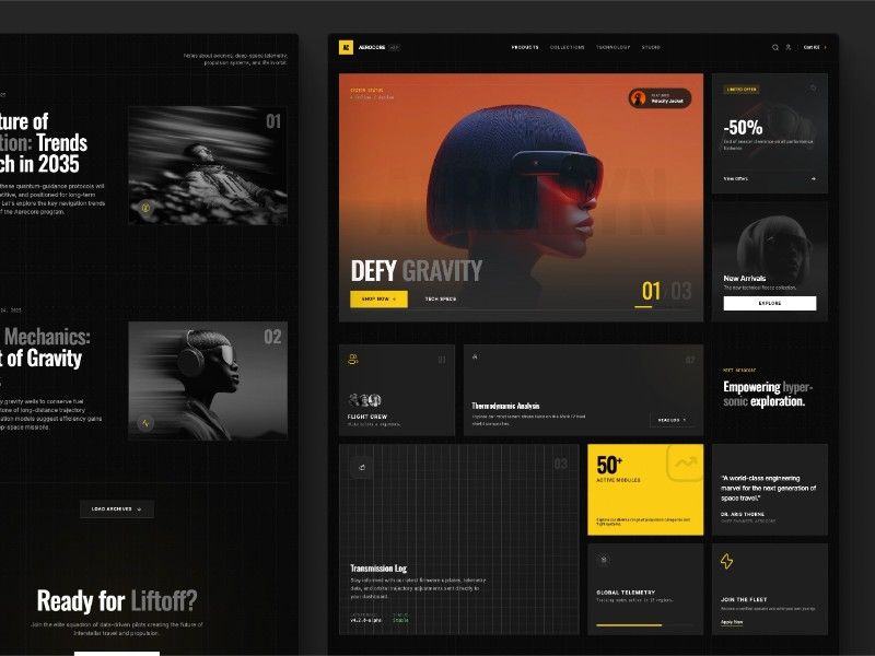 Aerocore — web Flow™