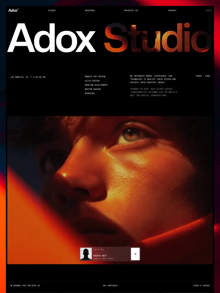 Adox Studio — web Flow™