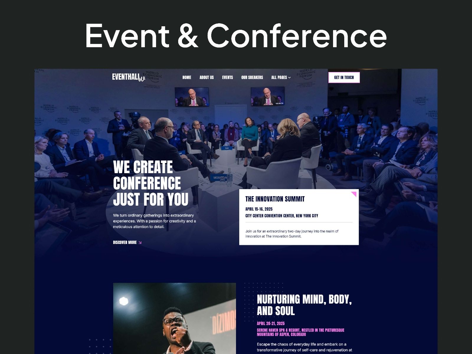 Eventhall — web Flow™