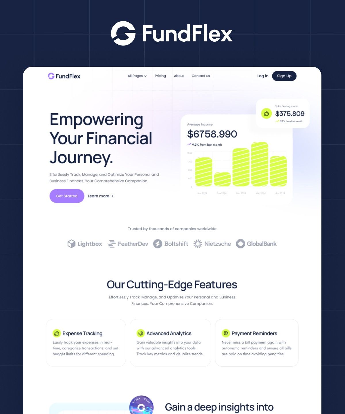 FundFlex — web Flow™