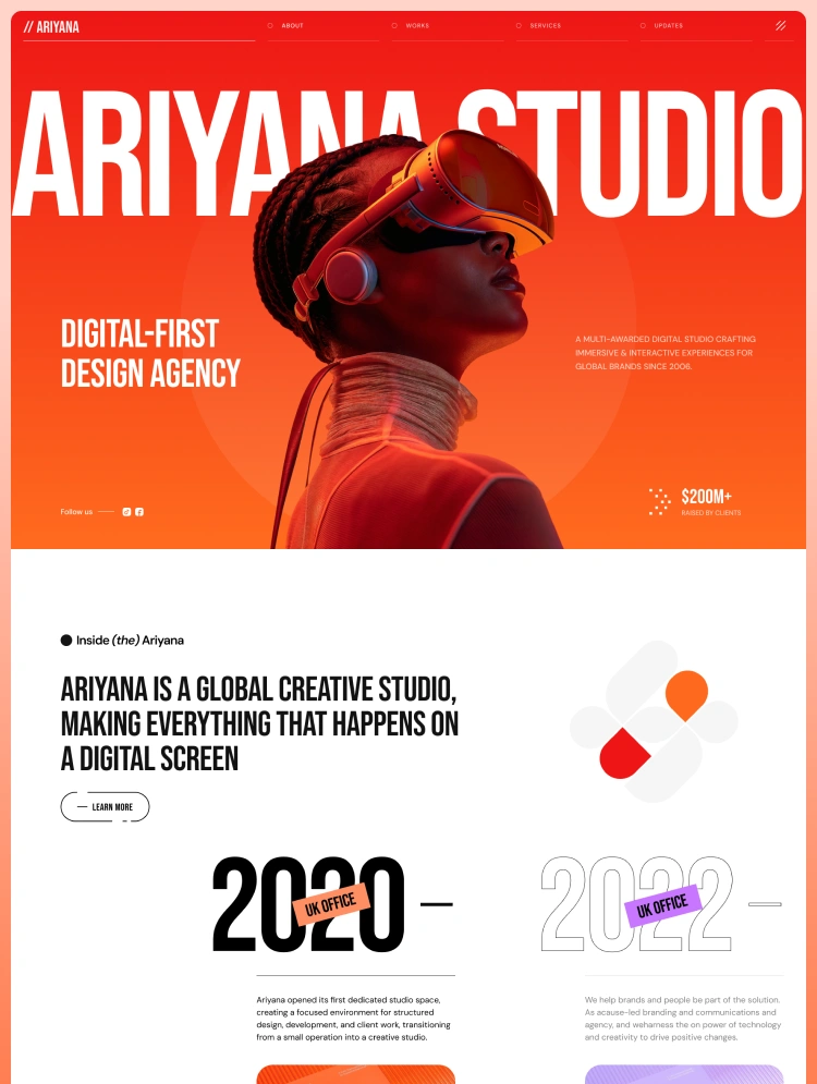 Ariyana — web Flow™